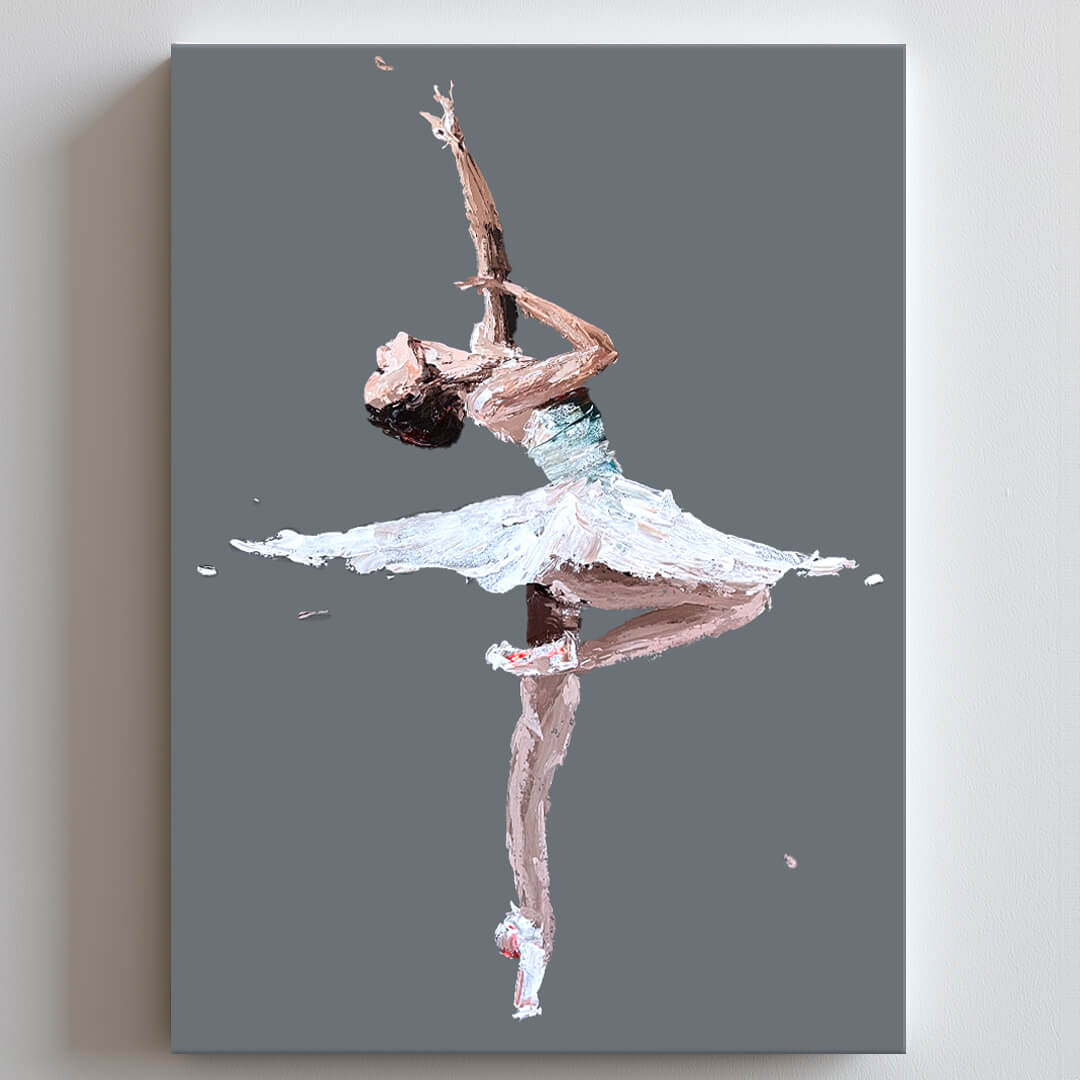 Pintura de Bailarina 100 x 70 cm