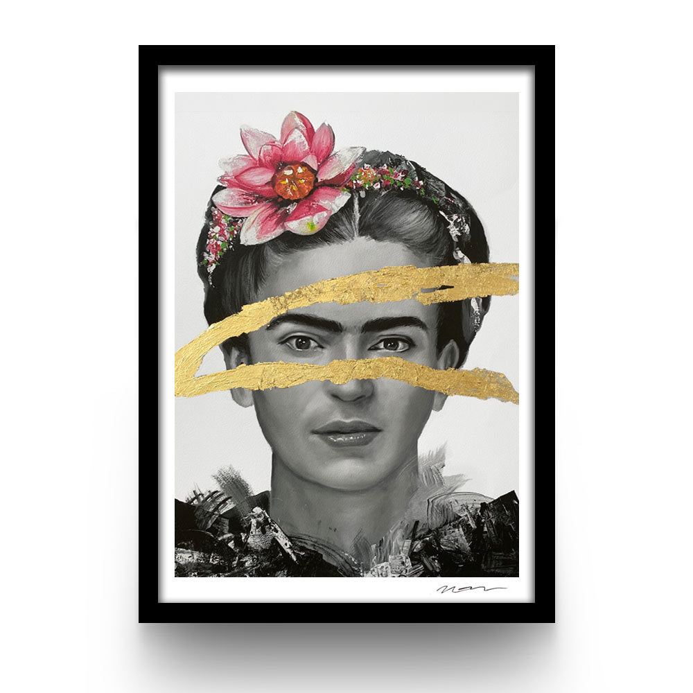 Cuadro original Frida desde 40 x 50 cm