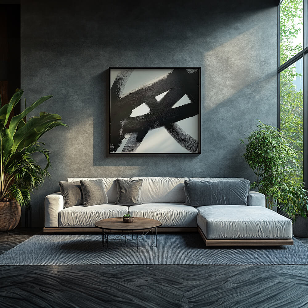 CUADRO ABSTRACTO BLACK #543