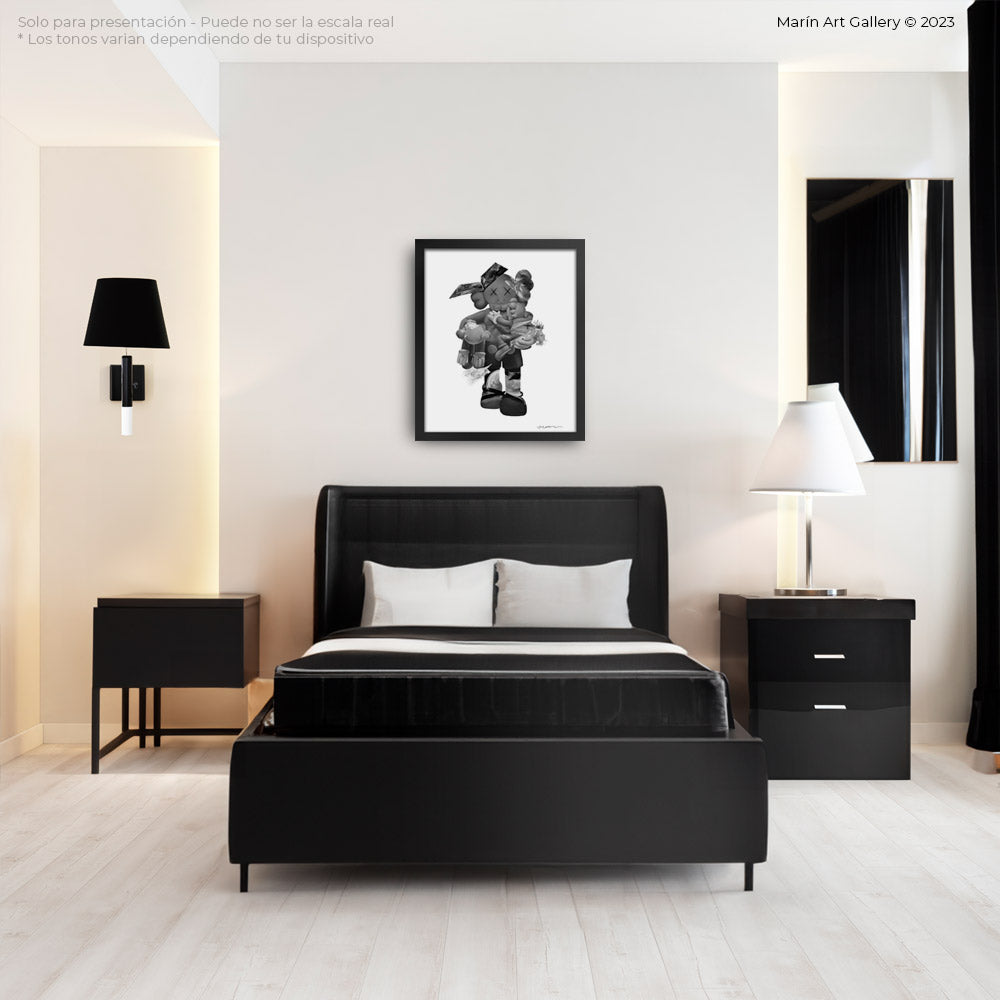 Cuadro original Kaws II