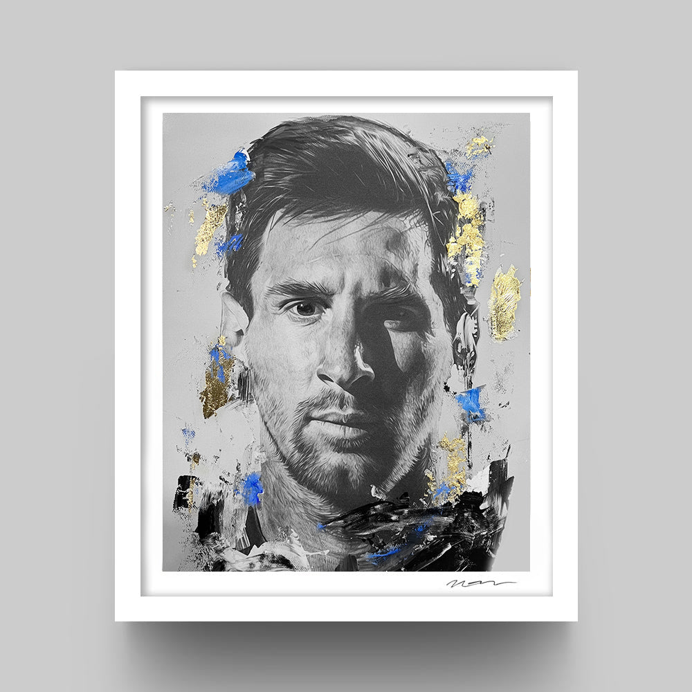 Cuadro coleccionable Messi