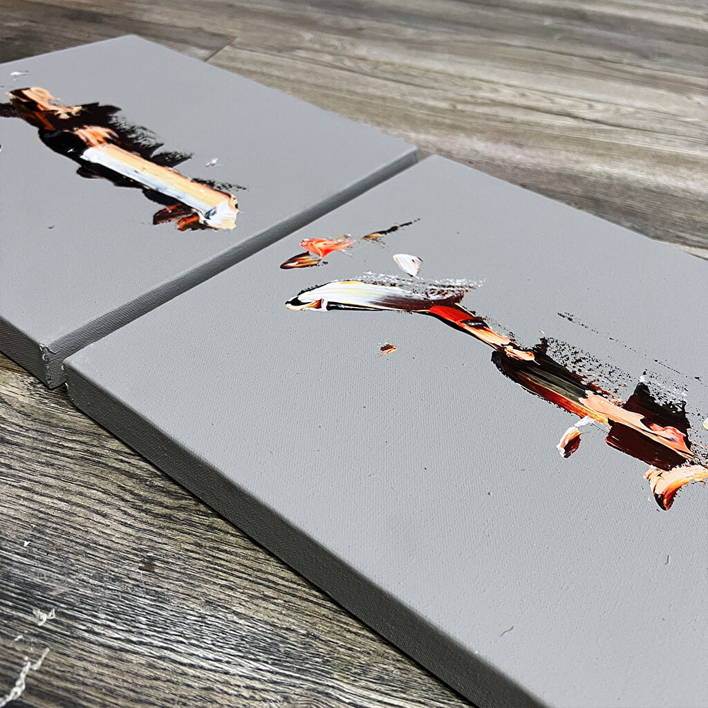 Set collage x 2 -SERIE GRAY "12"