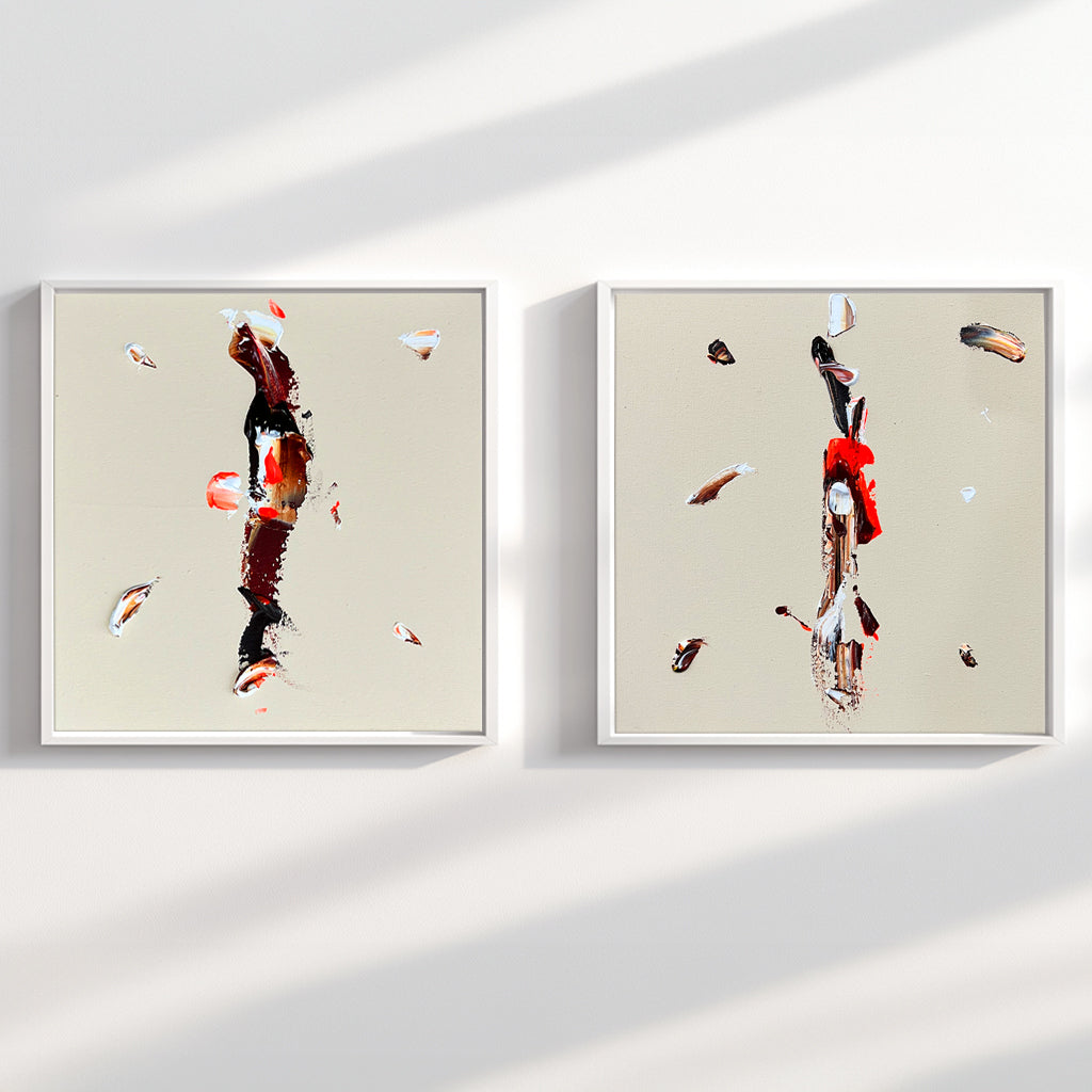 Set collage x 2 -SERIE GRAY "24"