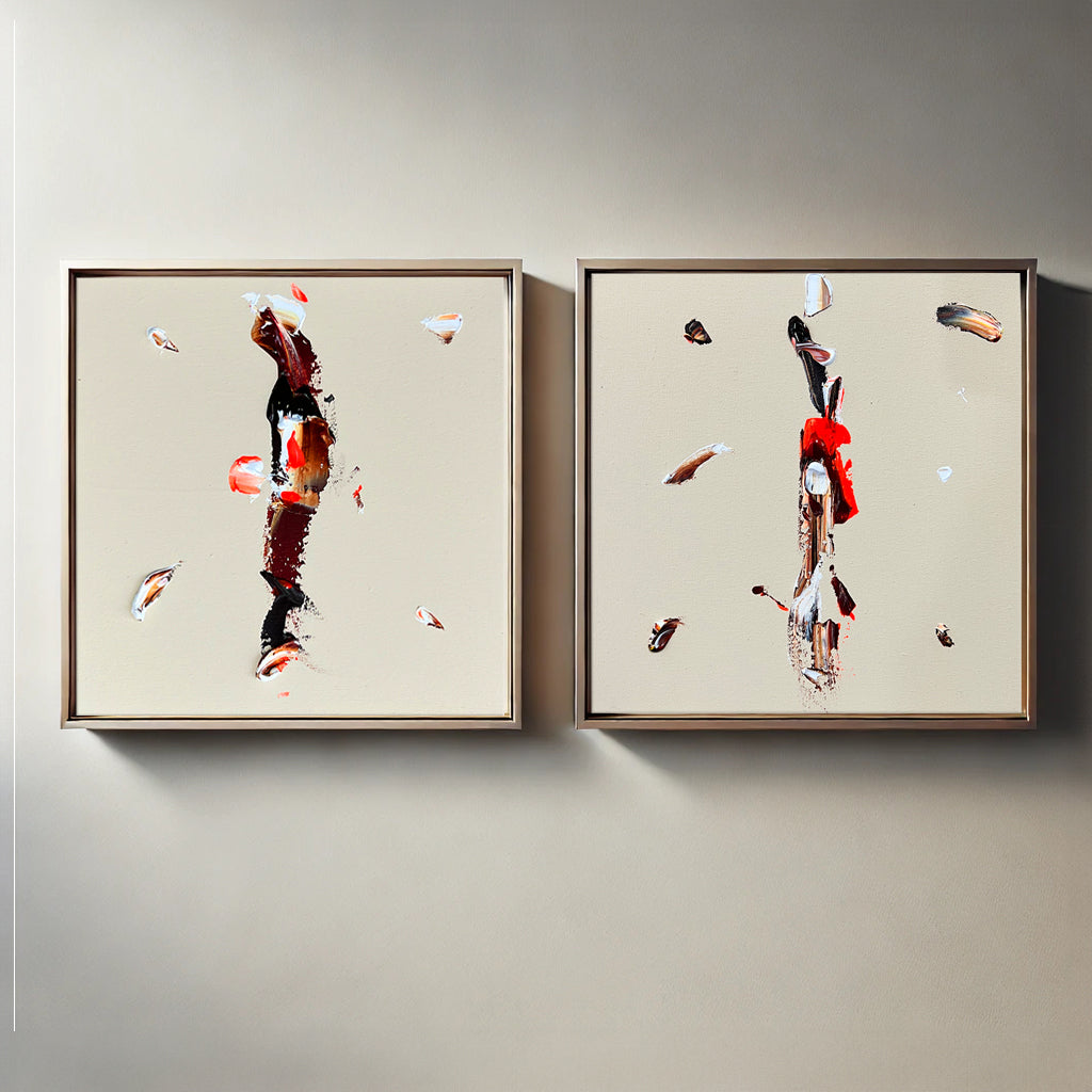 Set collage x 2 -SERIE GRAY "24"