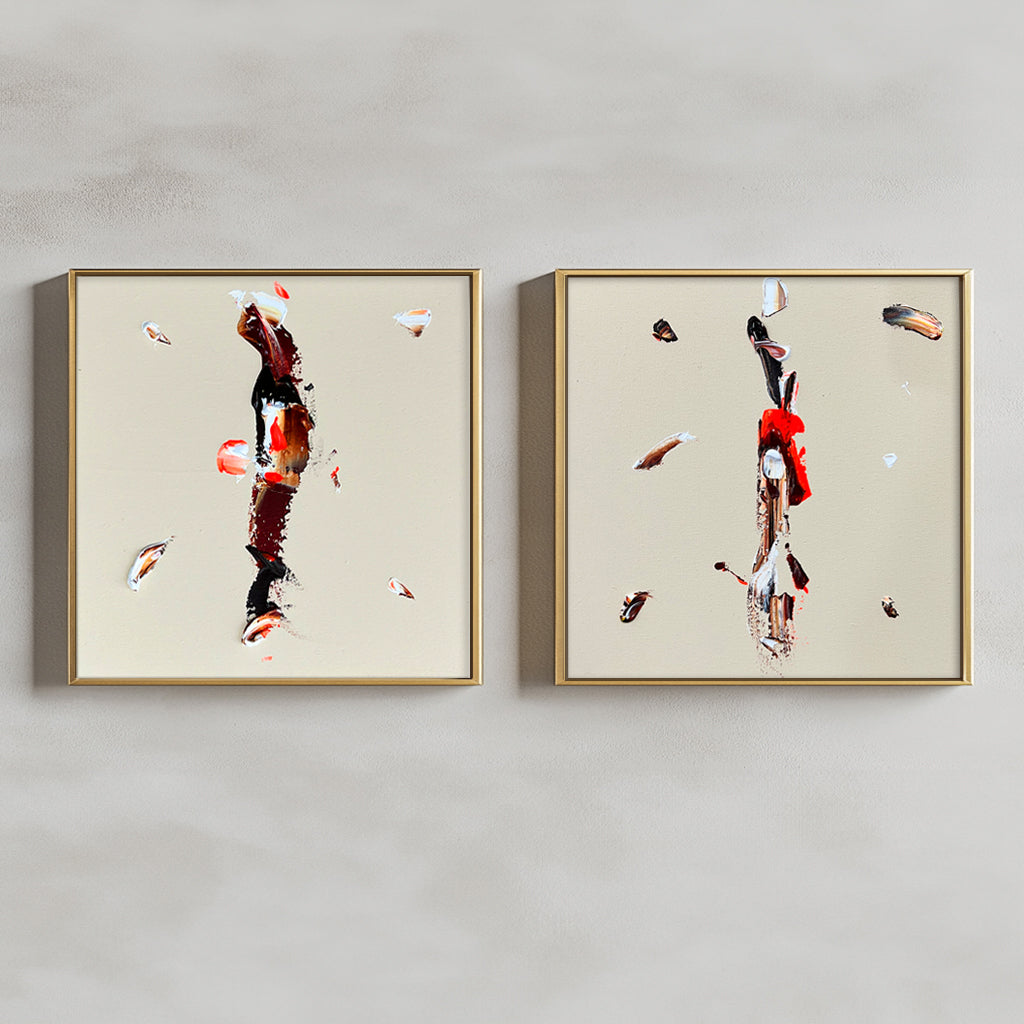 Set collage x 2 -SERIE GRAY "24"