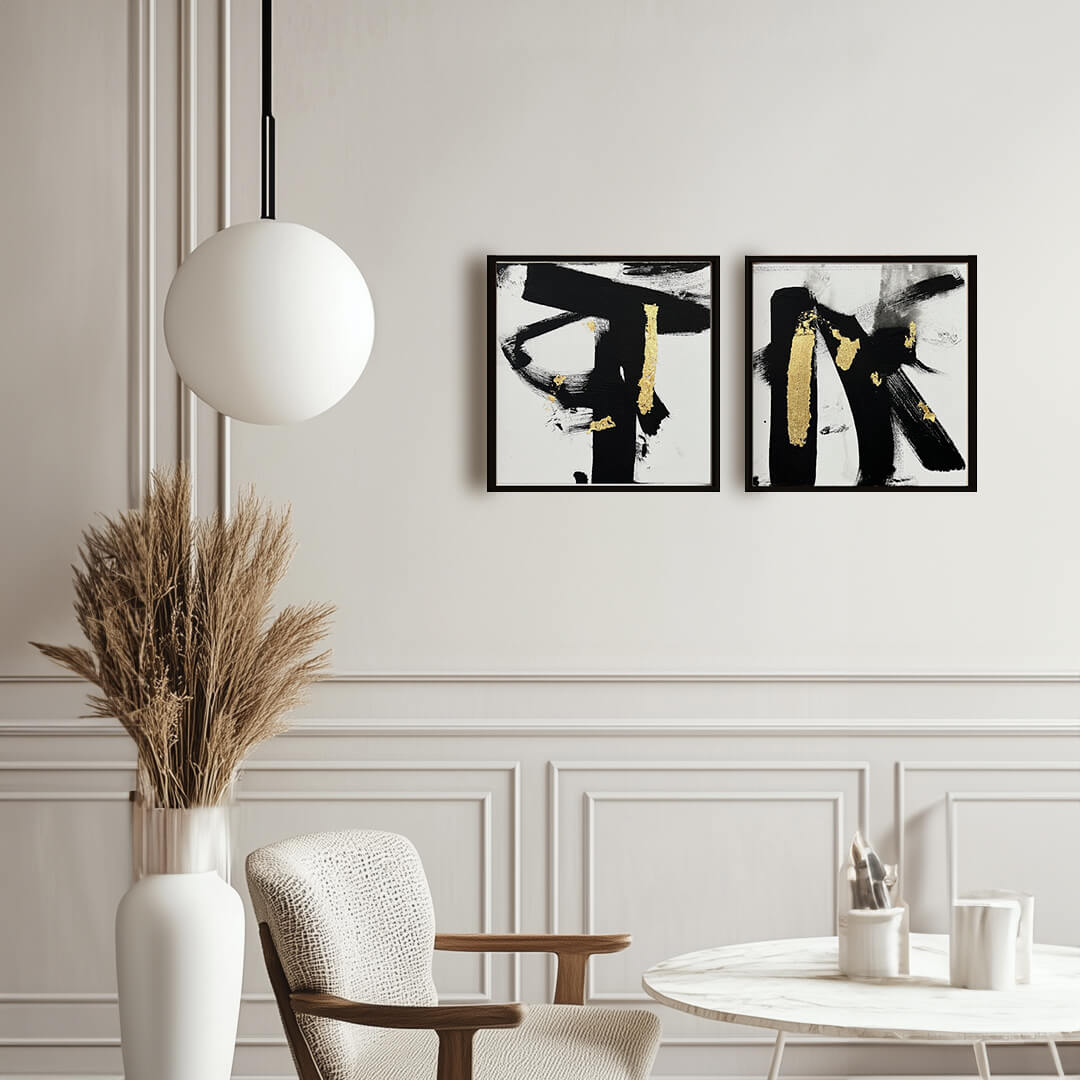 Set collage x 2 -SERIE BLACK #36