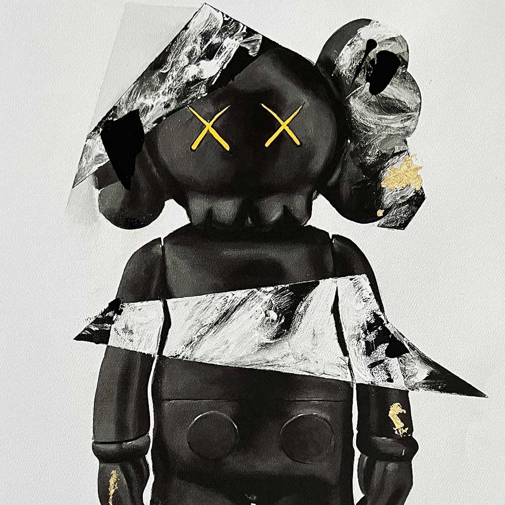 Cuadro original Kaws 40 x 50 cm - Marintoons