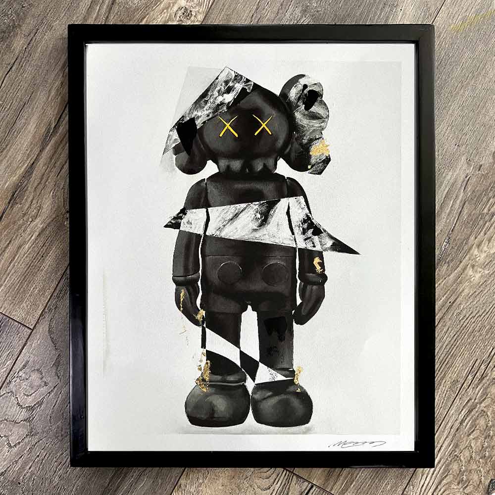 Cuadro original Kaws 40 x 50 cm - Marintoons