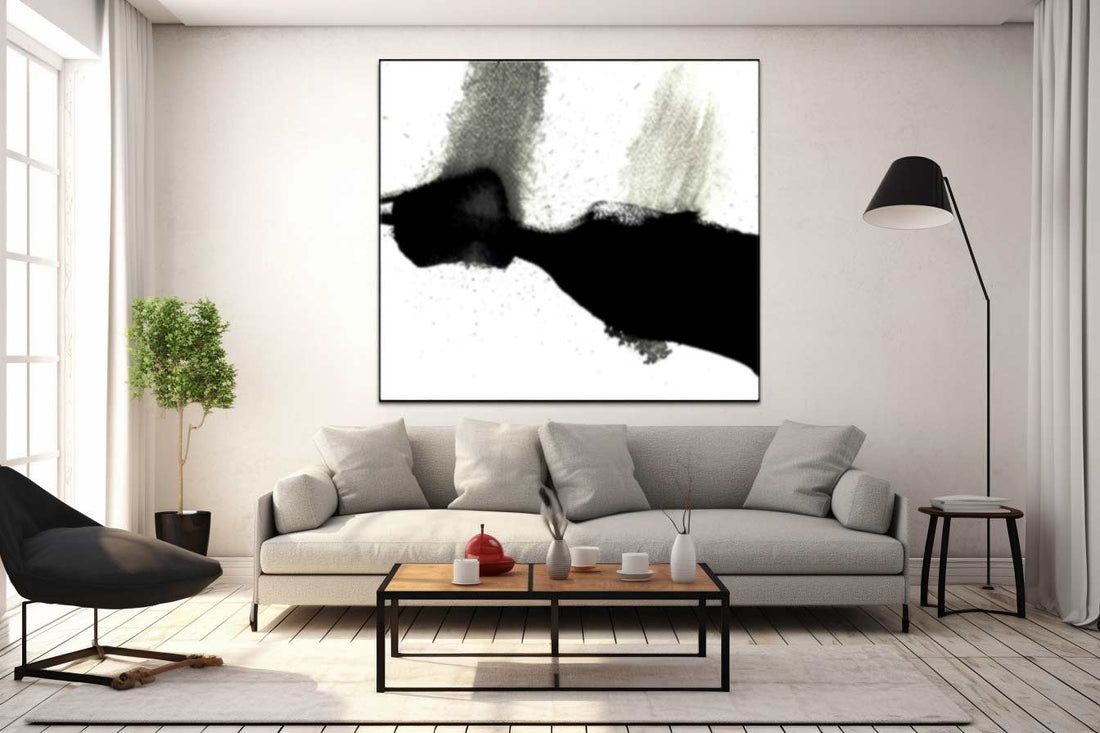 Revitaliza tu Espacio con la Decoración Industrial y el Arte Moderno en Blanco y Negro en Colombia