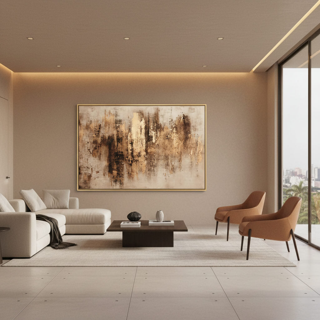 CUADRO ABSTRACTO TERRA -T100462