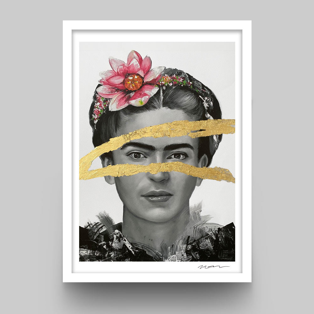 Cuadro original Frida desde 40 x 50 cm