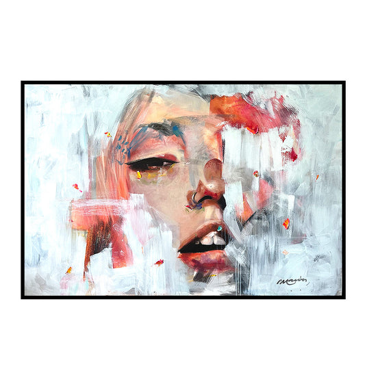 Rostro original "WOMAN URBAN" 150 x 100 cm