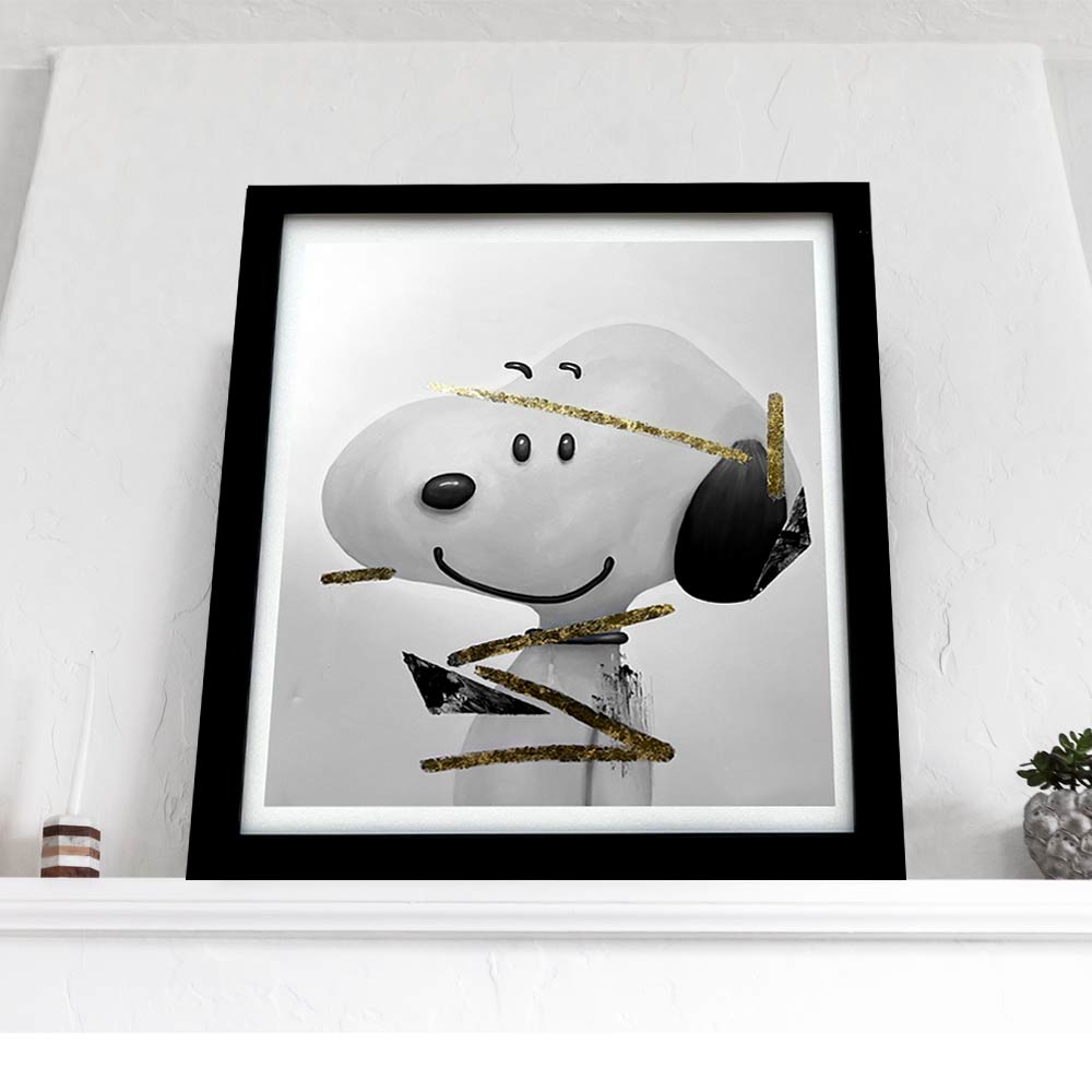 Cuadro original Snoopy 40 x 50 cm - Marintoons