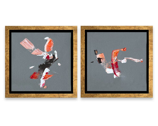 Set collage GRAY "FLUSH" - 27X27 CM C/U